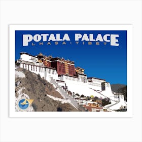 Potala Palace Art Print