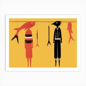 Fisherman Art Print