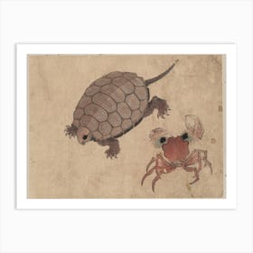 Album Of Sketches By Katsushika Hokusai And His Disciples, Katsushika Hokusai 22 Art Print