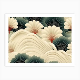 Chinese Wallpaper Art Print