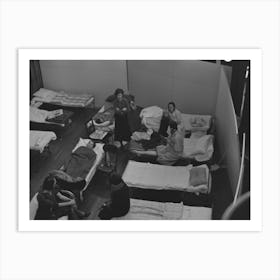 Untitled Photo, Possibly Related To Visiting Day In An Improvised Hospital For Flood Refugees At Sikeston, Missouri 1 Art Print