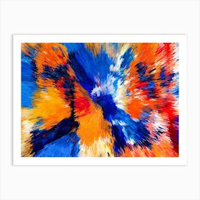 Acrylic Extruded Painting 11 Art Print