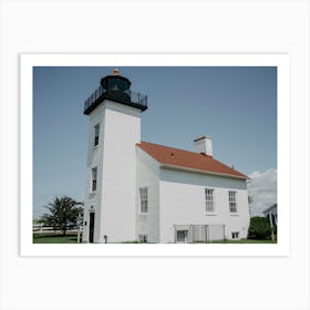 Sand Point Lighthouse Art Print