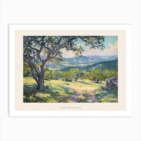 Western Landscapes Texas Hill Country 2 Poster Art Print