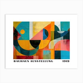 Bauhaus Orange Exhibition 26 Art Print