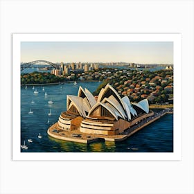 Sydney Opera House 2 Art Print