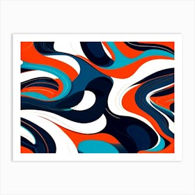 Abstract Abstract Painting 1 Art Print