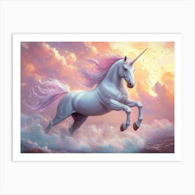 Unicorn 5 Art Print