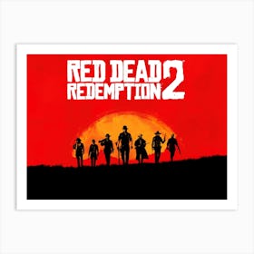 Red Dead Redemption 8 1 Art Print