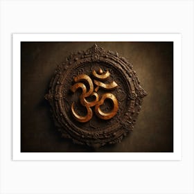 Om Symbol 1 Art Print