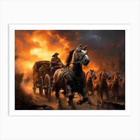 Wild West Art Print