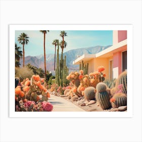 California Dreaming - Cactusland Art Print