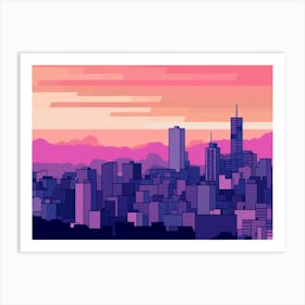 San Francisco Skyline Art Print