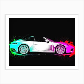 Porsche 911 Targa Art Print