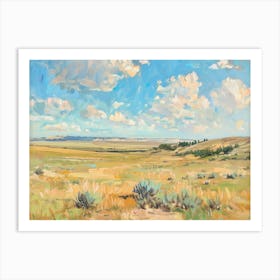 Western Landscapes Great Plains 4 Art Print