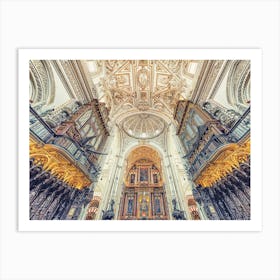 Cathedral Mosque Of Cordoba Art Print