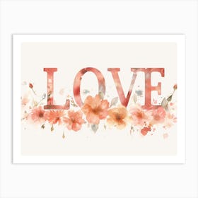 Love Kids and Nursery Art Print