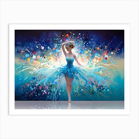 Ballerina Painting 2 Art Print