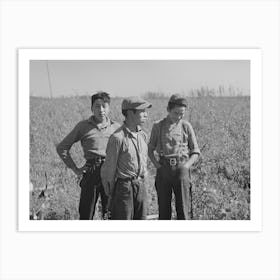 Young Blueberry Pickers Near Little Fork, Minnesota By Russell Lee Art Print