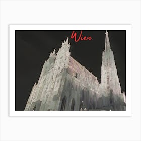 Stephansdom Wien Art Print