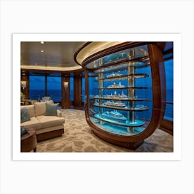 Luxury Cruise Ship Interior Art Print