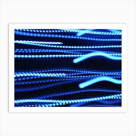 Blue Light Art Print