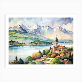 Switzerland Art Print