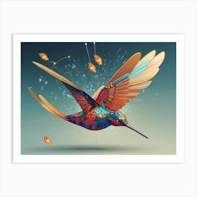 Hummingbird Art Print