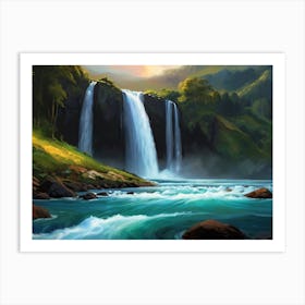 Waterfall Art Print