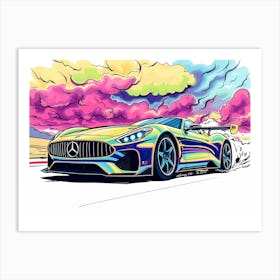 Mercedes Amg 3 Art Print