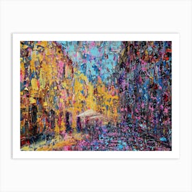 City Street Art Print