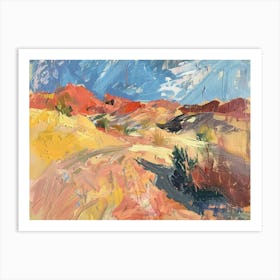 Desert Landscape 45 Art Print