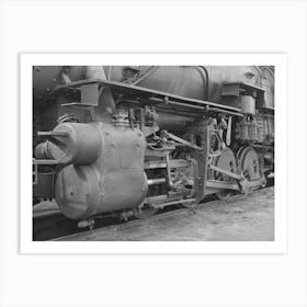 Details Of Engine In The Yard At Big Spring, Texas By Russell Lee Art Print