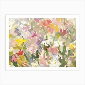 Flowers In The Meadow 2 Art Print