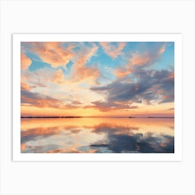 Sunset Shore 16 Art Print