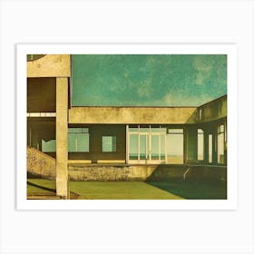 House On The Beach Art Print