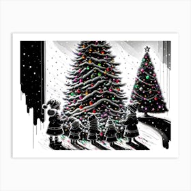 Christmas Tree 1 Art Print