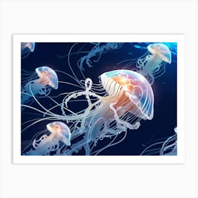 Jellyfish 3 Art Print