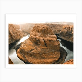 Horseshoe Bend River Art Print