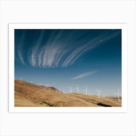 Windmills Art Print