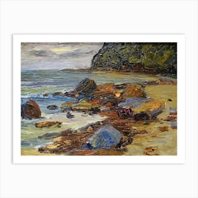 Wassily Kandinsky Beach At Dusk Art Print