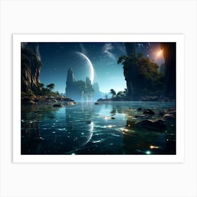 Landscape Wallpapers Art Print