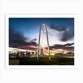 Dallas, Texas At Sunrise Art Print