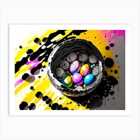 Easter Eggs 3 Art Print