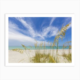 Relaxing Calmness On The Beach Art Print