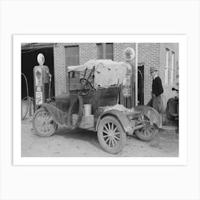 Untitled Photo, Possibly Related To Farmer S Car, Brownwood, Texas By Russell Lee Art Print