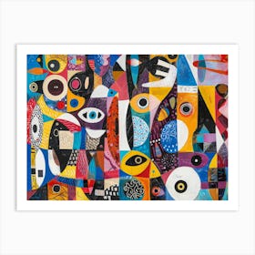 Abstract Painting 997 Art Print