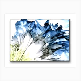 Blue Flower Art Print