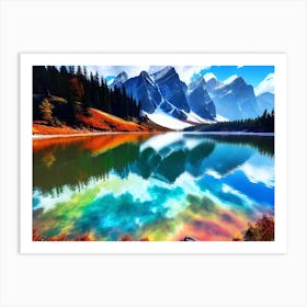 Mountain Lake 43 Art Print