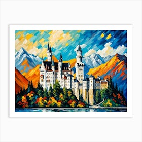 Neuschwanstein Castle Art Print